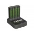 Nabíjačka baterií GP Pro P461 + 4x AA ReCyko 2700 + DOCK