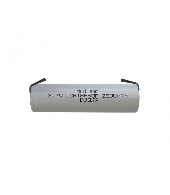 Nabíjacie batérie Li-Ion 18650 3,7V / 2900mAh 3C MOTOMA s pásikovými vývodmi