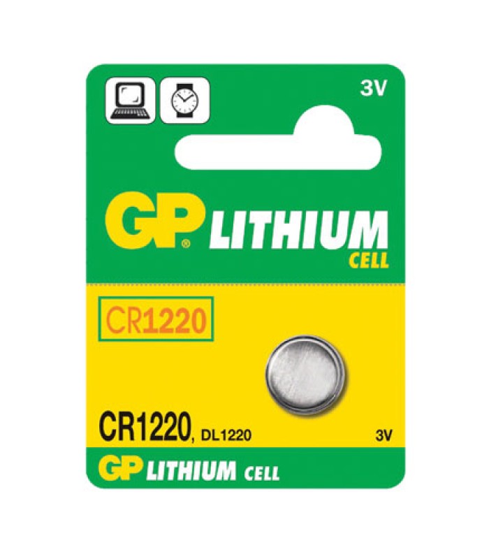 Batéria CR1220 GP líthiová