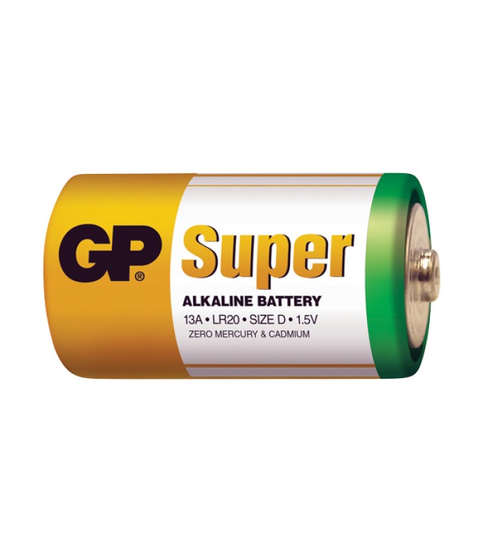 Batéria GP alkalická D fólia