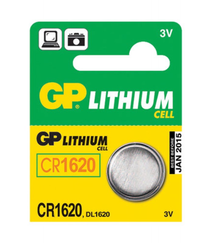 Batéria CR1620 GP líthiová