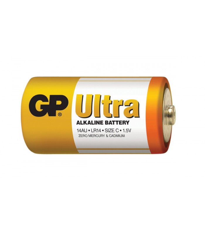Batéria C (R14) alkalická GP Ultra Alkaline R14
