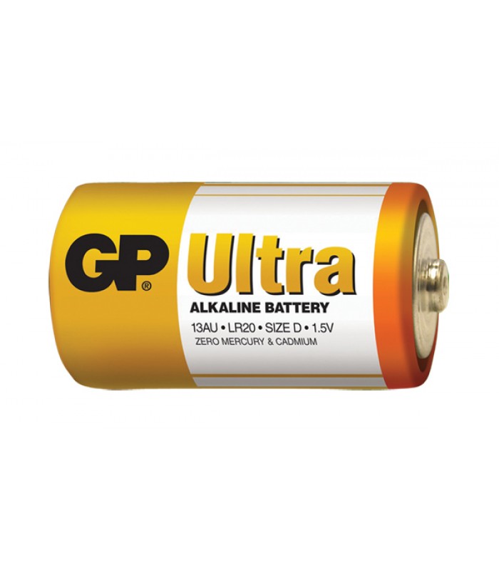 Batéria D (R20) alkalická GP Ultra Alkaline R20