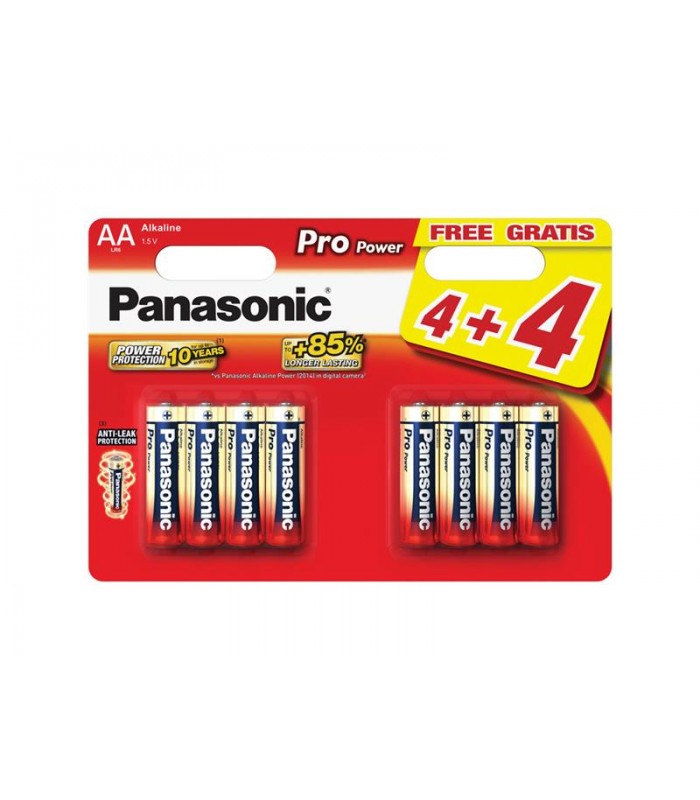 Batéria AA (R6) alkalická PANASONIC Pro Power LR6 8BP