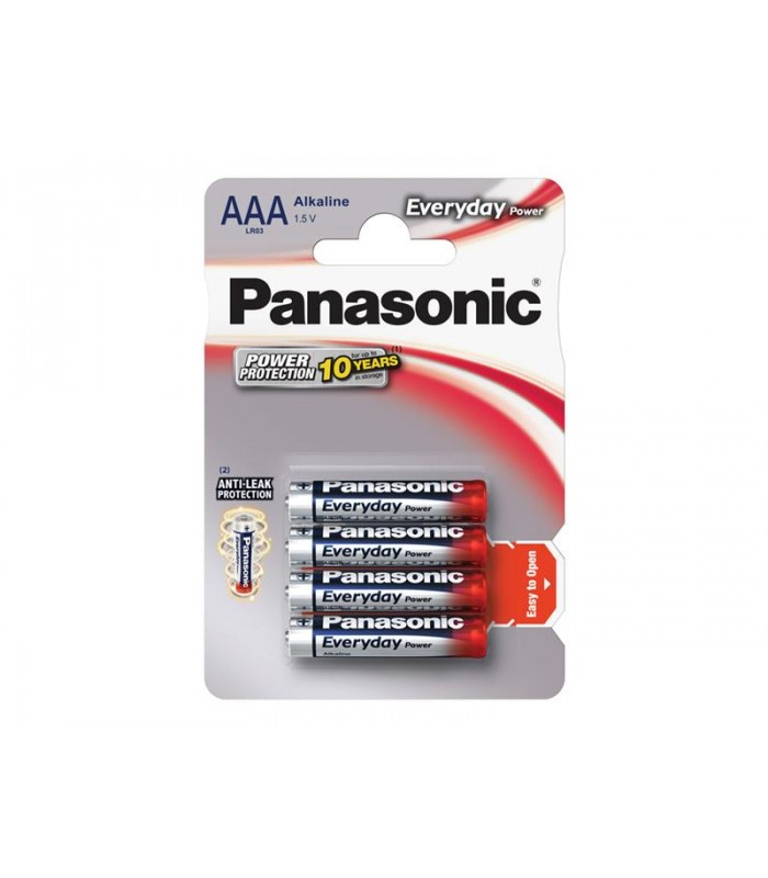 Batéria AAA(LR03) alkalická PANASONIC Everyday Power 4BP