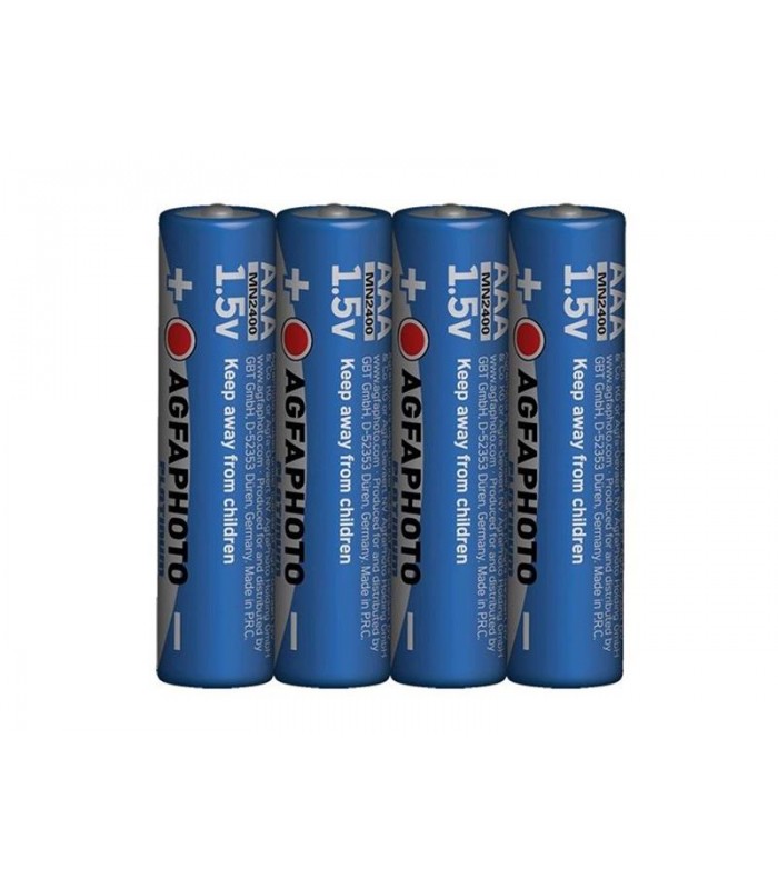 Batéria AAA (LR03) alkalická AGFAPHOTO Power 4ks shrink