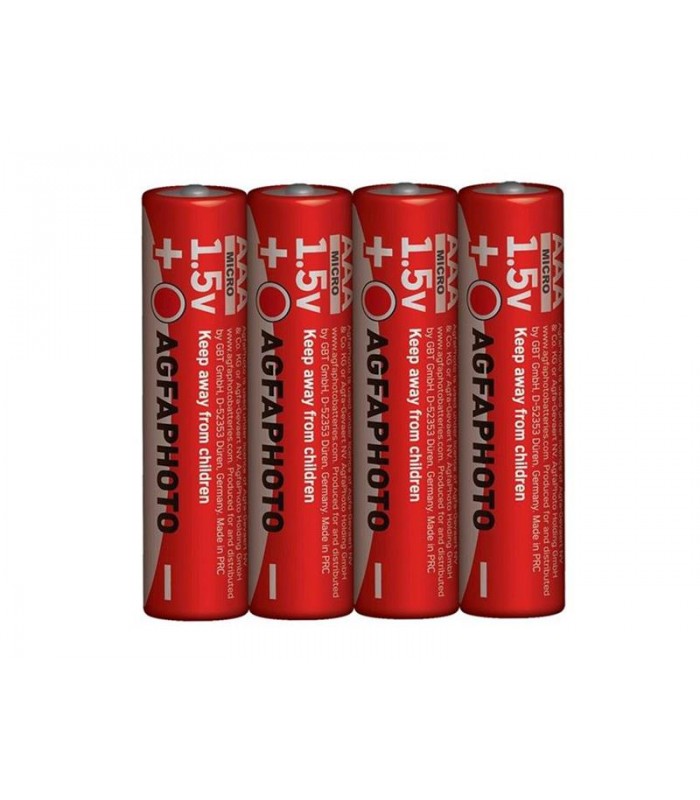 Batéria AAA (R03) Zn AGFAPHOTO 4ks shrink